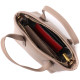 Женская сумка с двумя ручками из натуральной кожи Vintage 186253 Бежевая