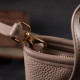 Женская сумка с двумя ручками из натуральной кожи Vintage 186253 Бежевая