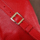 Женская кожаная сумка на пояс Shvigel 184313 Красный