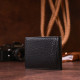 Кошелек мужской ST Leather 181643 кожаный черный (ST181643)