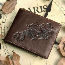 Мужской кошелек Vintage 180443 коричневый