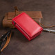 Горизонтальное портмоне из кожи женское на магните ST Leather 183573 Красное