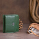 Маленький кошелек на кнопке женский ST Leather 183473 Зеленый