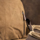 Компактный женский текстильный рюкзак Vintage 183203 Коричневый