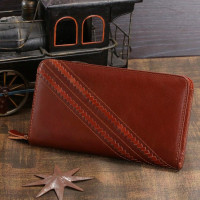 Чоловічий клатч Vintage 180483 шкіряний Коричневий