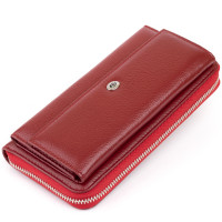 Гаманець шкіряний жіночий ST Leather 183533 Бордовий