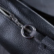 Женская сумка с округленными краями из натуральной кожи Vintage 186223 Черная