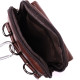 Мужская сумка на пояс из натуральной кожи Vintage 22564 Коричневый