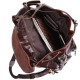 Рюкзак кожаный Vintage 182503 Коричневый