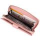 Вертикальный вместительный кошелек из кожи женский ST Leather 183543 Розовый