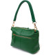 Молодежная сумка через плечо из натуральной кожи 185943 Vintage Зеленая