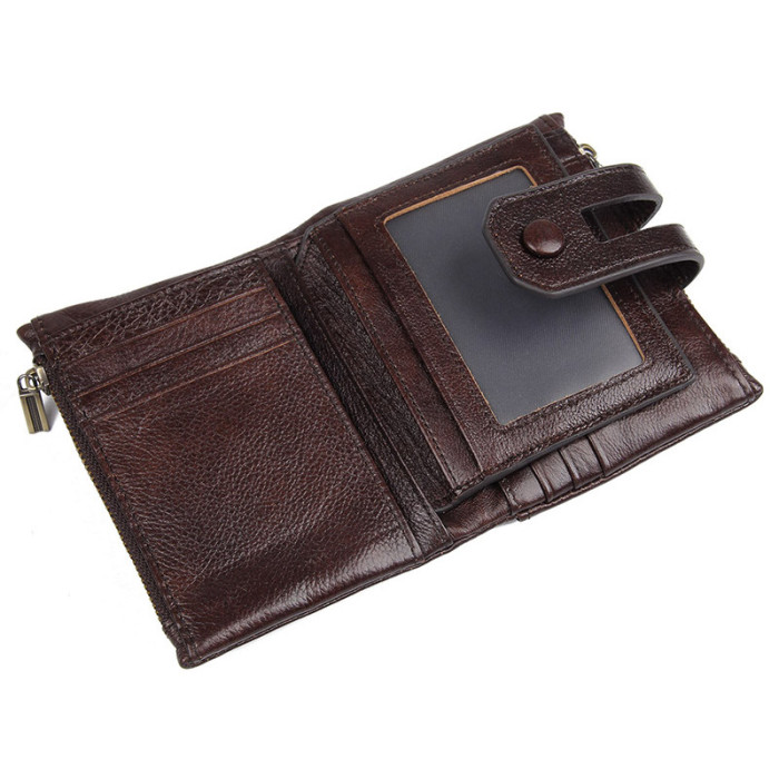 Кошелек Vintage 181503 кожаный, коричневый (181503)