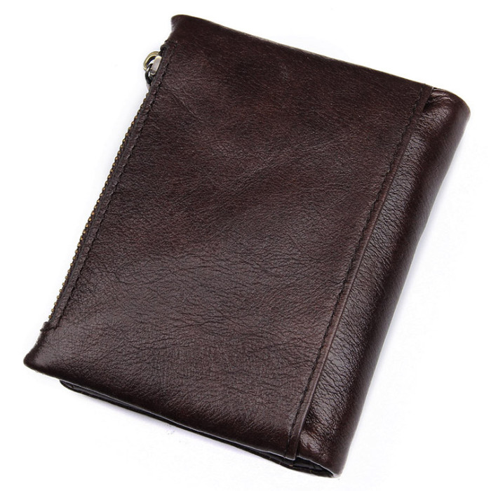 Кошелек Vintage 181503 кожаный, коричневый (181503)