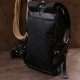 Мужской рюкзак из текстиля Vintage 184303 Черный