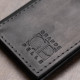 Кожаный компактный картхолдер GRANDE PELLE 184083 Черный