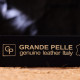 Качественный ремень для мужчин из натуральной кожи Grande Pelle 21468 Синий