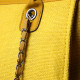 Яркая женская сумка на лето из качественного текстиля Vintage sale_15135 Желтый