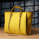 Яркая женская сумка на лето из качественного текстиля Vintage sale_15135 Желтый