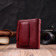 Женский кошелек вертикального типа из натуральной кожи ST Leather 186524 Бордовый