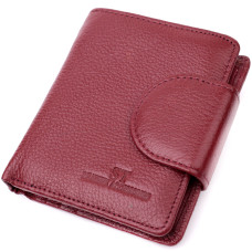 Женский кошелек вертикального типа из натуральной кожи ST Leather 186524 Бордовый