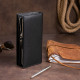 Вертикальный кошелек кожаный женский ST Leather 183514 Черный