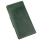 Бумажник унисекс из винтажной кожи SHVIGEL 183004 Зеленый