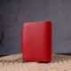 Яркий женский кошелек из натуральной кожи KARYA 185134 Красный