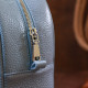 Стильный женский рюкзак из натуральной кожи Shvigel 184464 Голубой