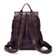 Рюкзак из натуральной кожи Vintage 182534 Серо-коричневый
