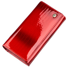 Лаковый женский кошелек ST Leather 182374 Красный