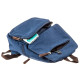 Компактный женский текстильный рюкзак Vintage 183204 Синий