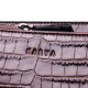 Мужская барсетка из натуральной кожи с тиснением под крокодила KARYA 185094 Коричневый