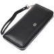 Шкіряний жіночий клатч на блискавки ST Leather 182404 Чорний