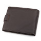 Мужской кошелек, ST Leather, очень вместительный, Коричневый (ST181654)