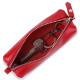 Небольшая кожаная ключница GRANDE PELLE 184254 Красный
