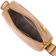 Сумка на плечо кросс-боди из натуральной кожи 185974 Vintage Бежевая