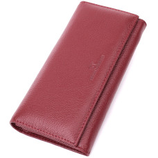 Женский оригинальный кошелек из натуральной кожи ST Leather 186594 Бордовый