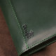 Клатч унисекс кожаный винтаж SHVIGEL 183024 Зеленый