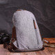 Современный рюкзак из полиэстера с большим количеством карманов Vintage 186134 Серый