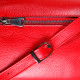 Яркая женская сумка на плечо KARYA 184604 кожаная Красный