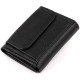 Маленьке портмоне зі шкіри унісекс ST Leather 183594 Чорне