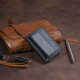 Маленьке портмоне зі шкіри унісекс ST Leather 183594 Чорне