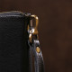 Мужской горизонтальный кожаный клатч SHVIGEL 182914 Черный