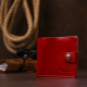 Женское небольшое кожаное портмоне Shvigel 184394 Красный
