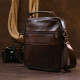 Мужская сумка из натуральной кожи Vintage 184294 Коричневый