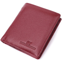 Маленький жіночий гаманець з натуральної шкіри ST Leather 186444 Бордовий