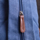 Легкий текстильный рюкзак с уплотненной спинкой и отделением для планшета Vintage 186154 Синий