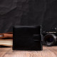 Горизонтальный мужской бумажник ST Leather 186515 черный