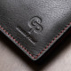 Кожаное стильное портмоне GRANDE PELLE 184125 Черный