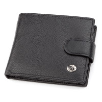 Чоловічий гаманець ST Leather 181635 (ST181635) Чорний